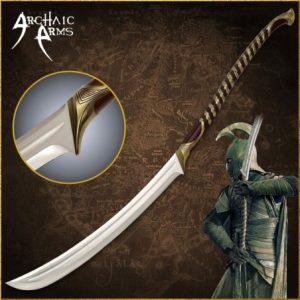 High Elven Warrior Sword - Authentic Lord of the Rings Collectible