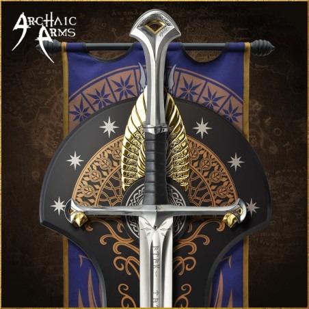 Anduril Sword Museum Collection Replica - Authentic Lord of the Rings Collectible