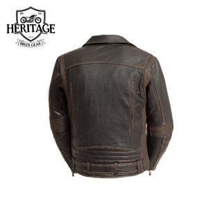 Wrath Motorcycle Leather Jacket