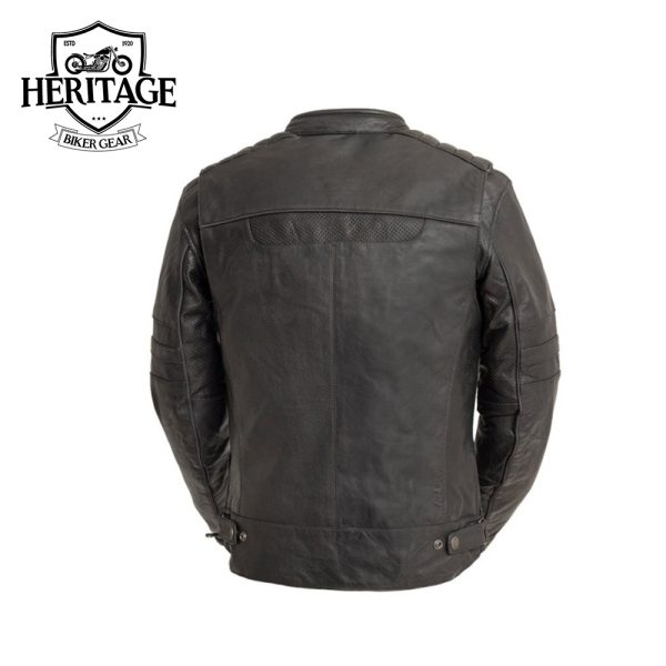 BiTurbo - Men's Leather Motorcycle Jacket