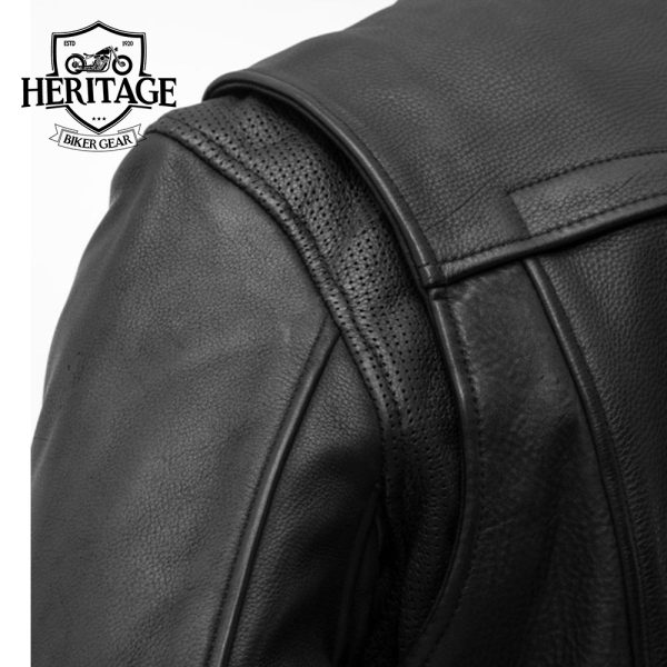 Revolt Men's Motorcycle Leather Jacket