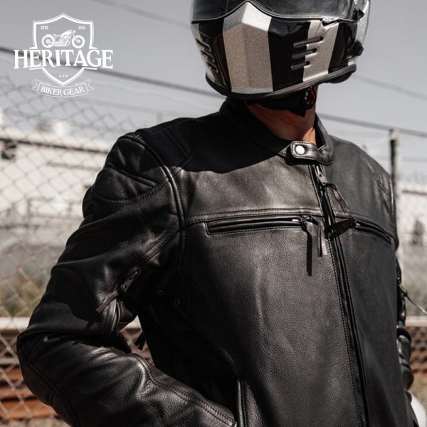 Top Performer Men's Motorcycle Leather Jacket