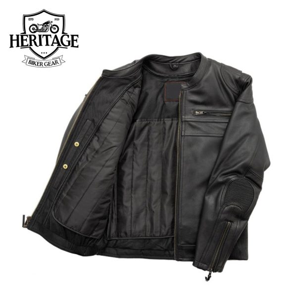 Nemesis Men's Motorcycle Leather Jacket