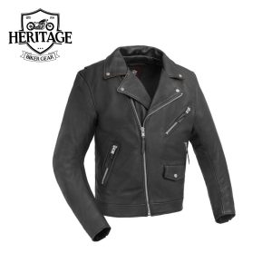 Arnold Men's Motorcycle Leather Jacket