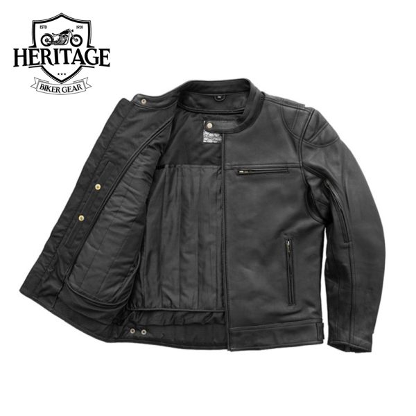 Top Performer Men's Motorcycle Leather Jacket