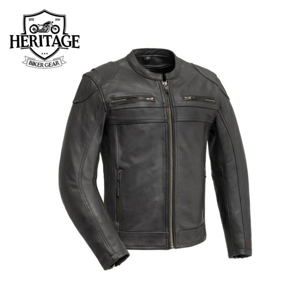 Nemesis Men's Motorcycle Leather Jacket