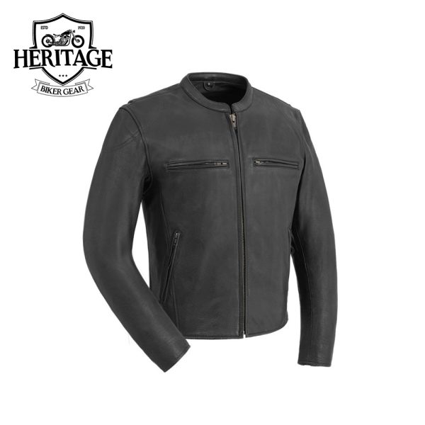 Indy Men's Motorcycle Leather Jacket