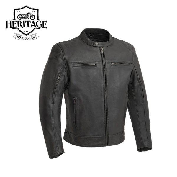 Top Performer Men's Motorcycle Leather Jacket