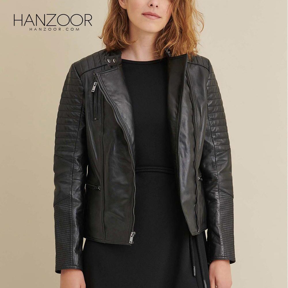 Women’s Black Leather Jacket