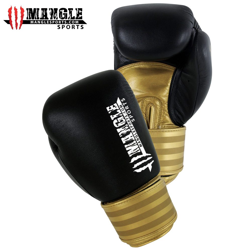 MMA High Quality Boxing Gloves Golden/Black