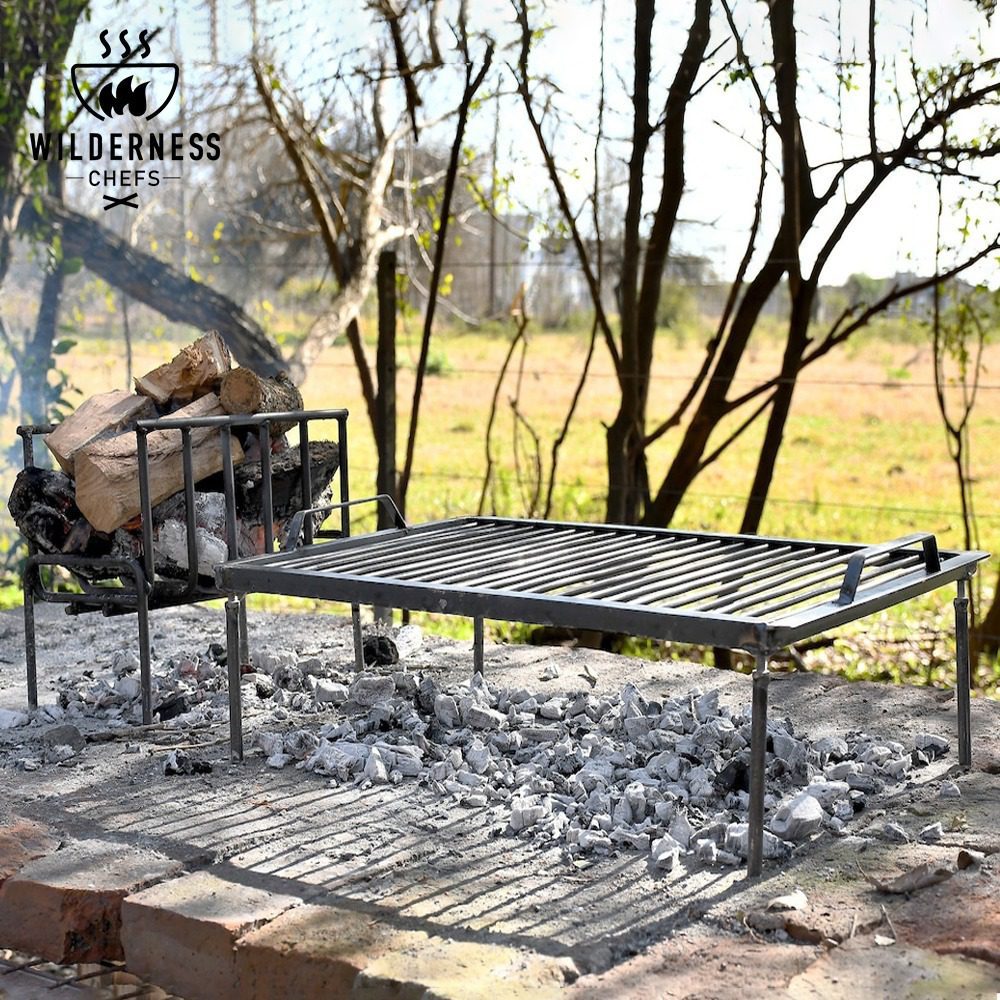 Argentine Iron Grill Set + Brazier By Wilderness Chefs