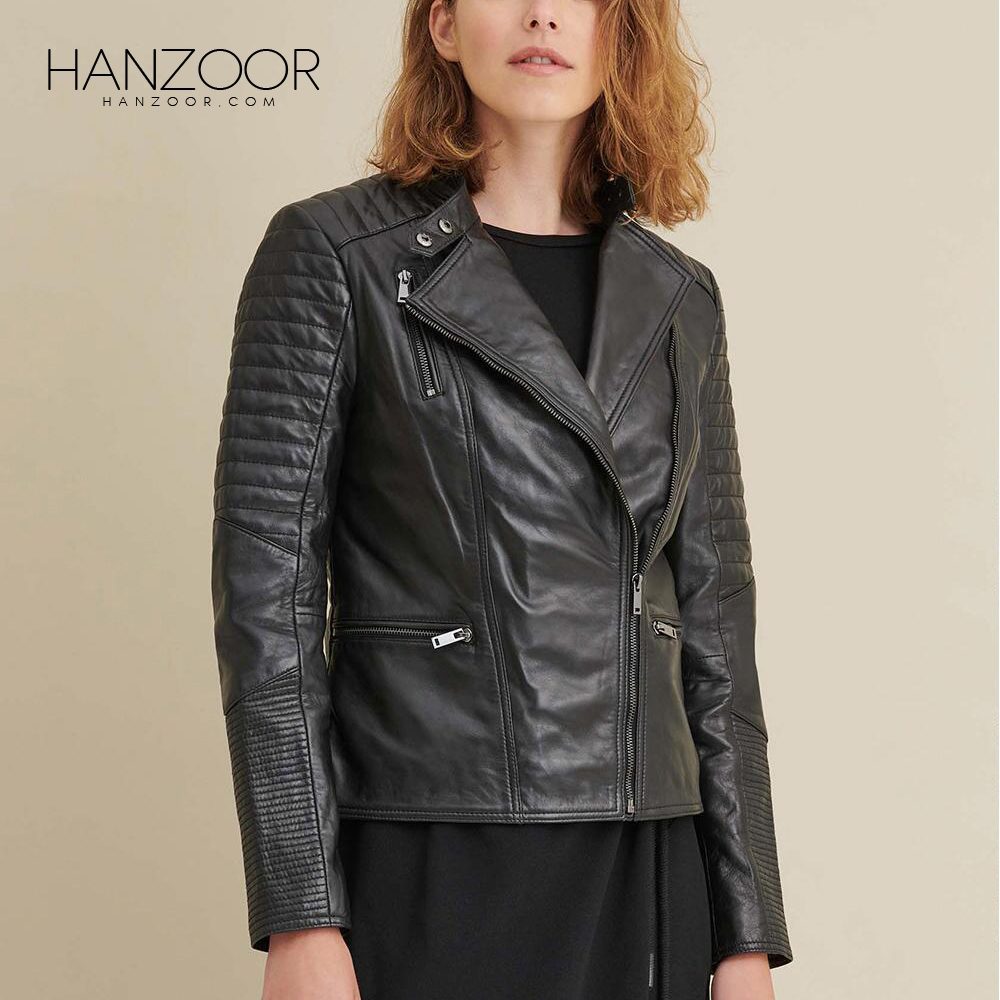 Women’s Black Leather Jacket