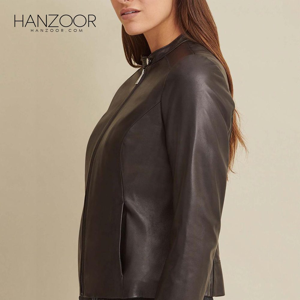 Women’s Classic Black Leather Jacket