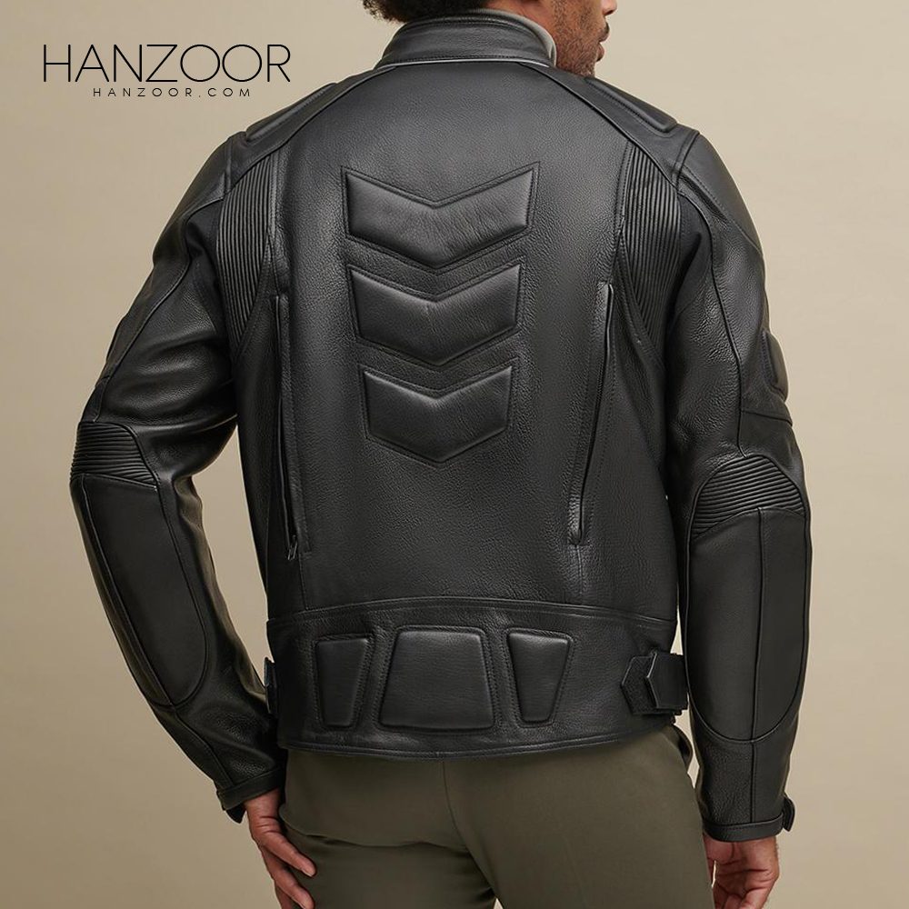 Men’s Black Genuine Leather Jacket