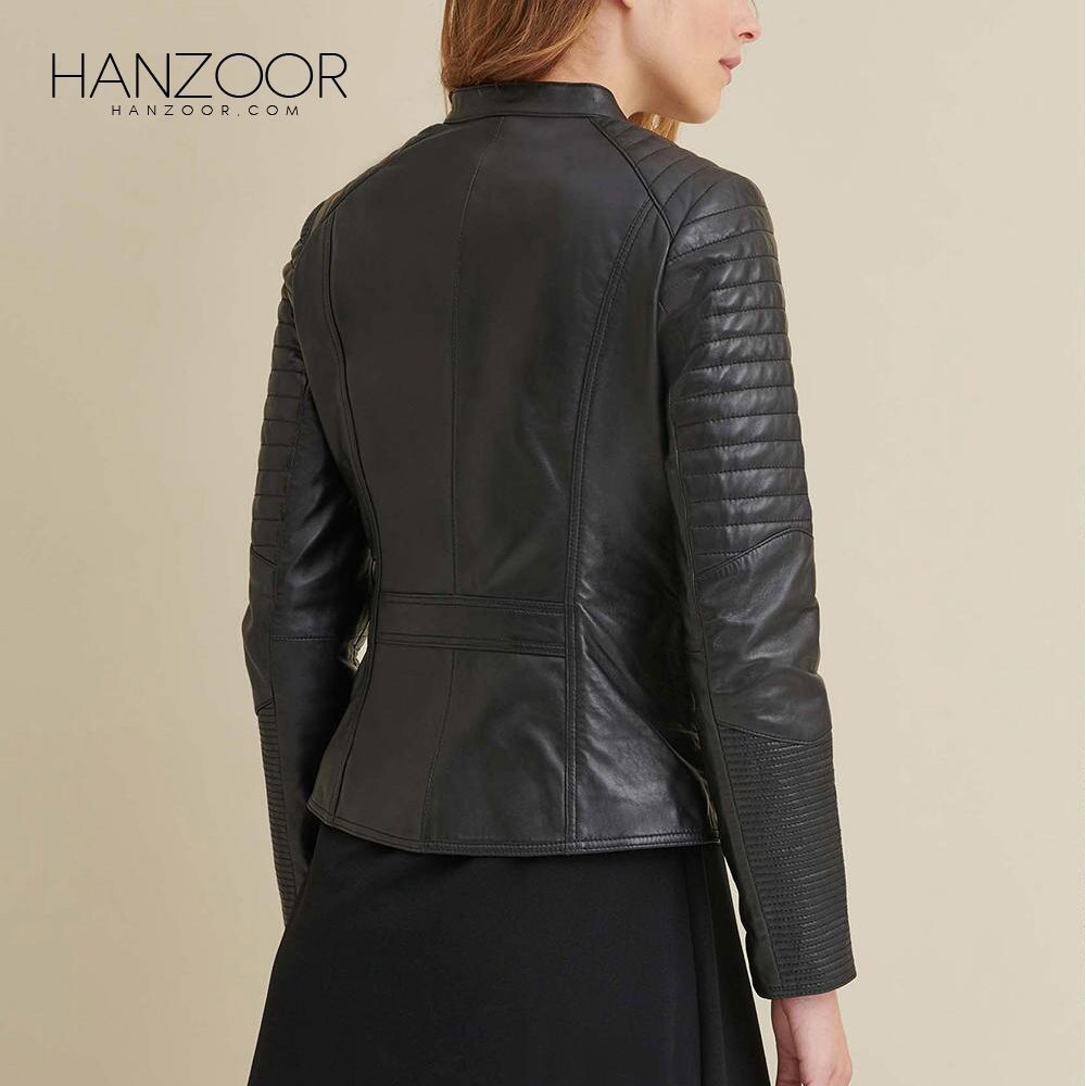 Women’s Black Leather Jacket