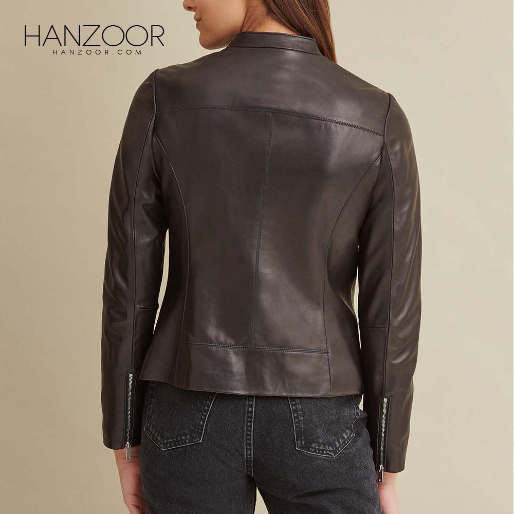 Women’s Classic Black Leather Jacket