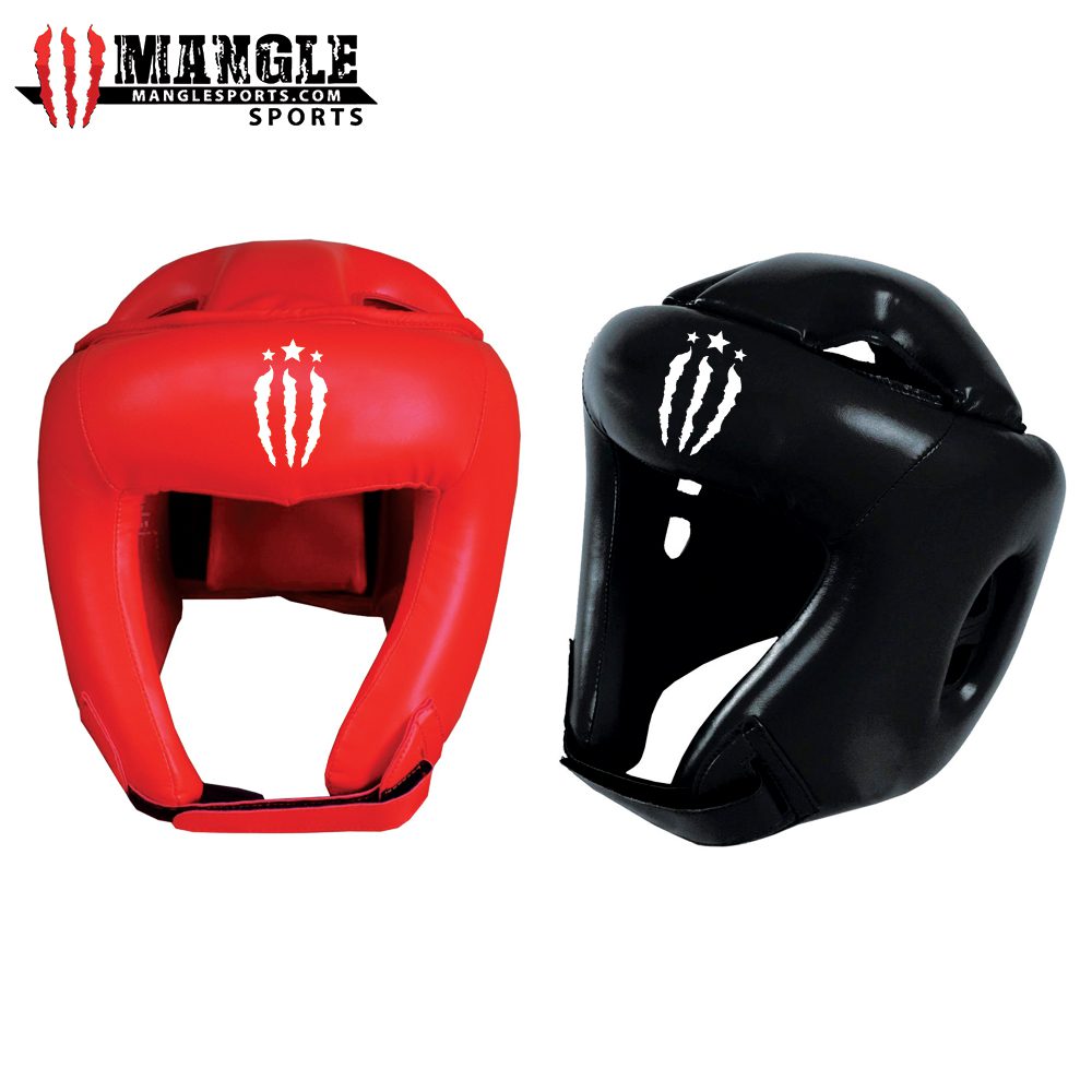 Shock Proof PU Head Guard by Mangle Sports