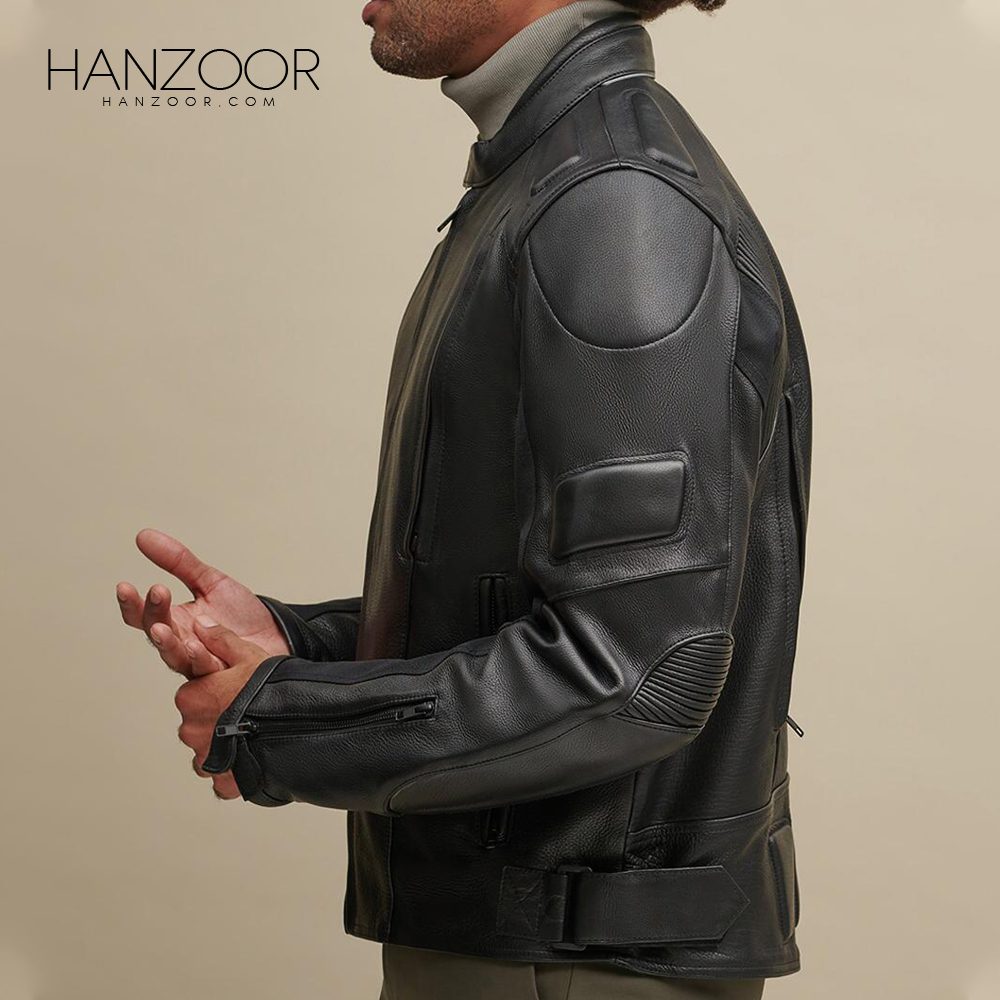 Men’s Black Genuine Leather Jacket