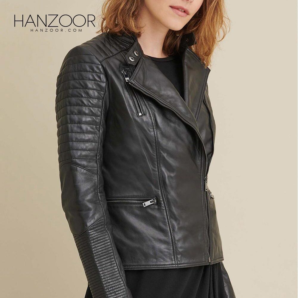 Women’s Black Leather Jacket