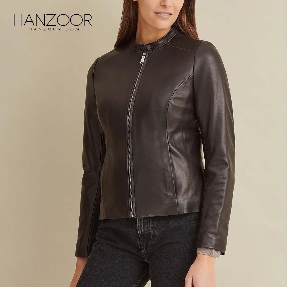 Women’s Classic Black Leather Jacket