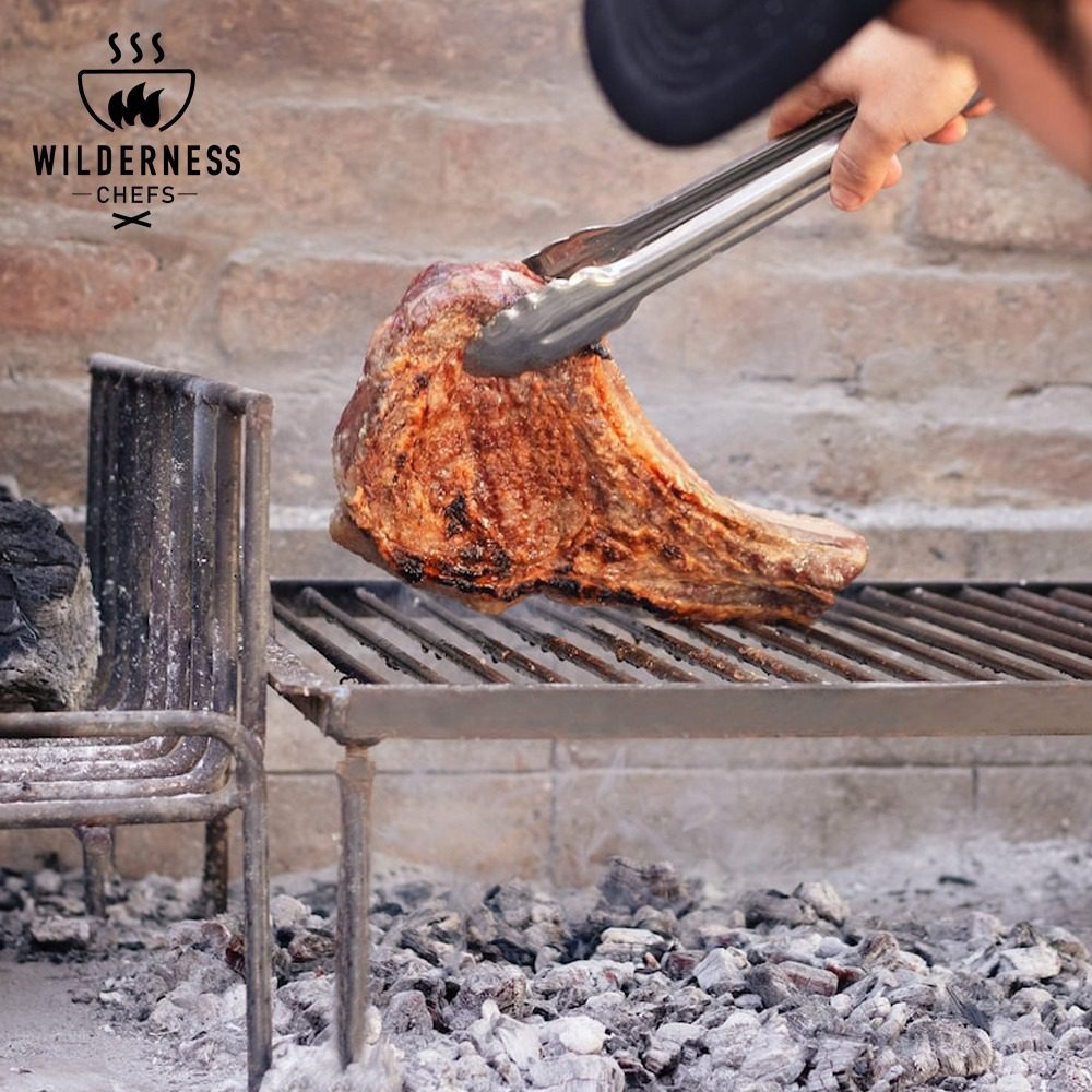 Argentine Iron Grill Set + Brazier By Wilderness Chefs