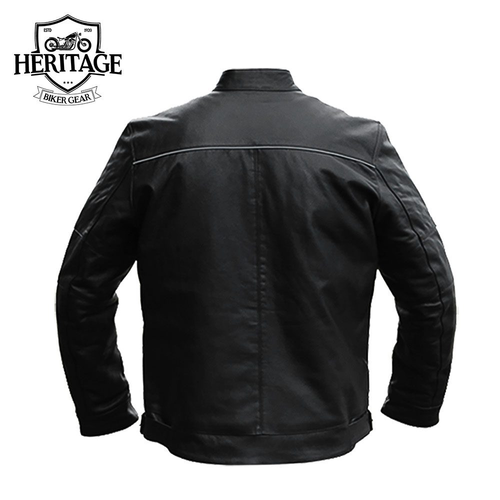 Heritage Biker Gear® Adventure Leather Jacket for Men