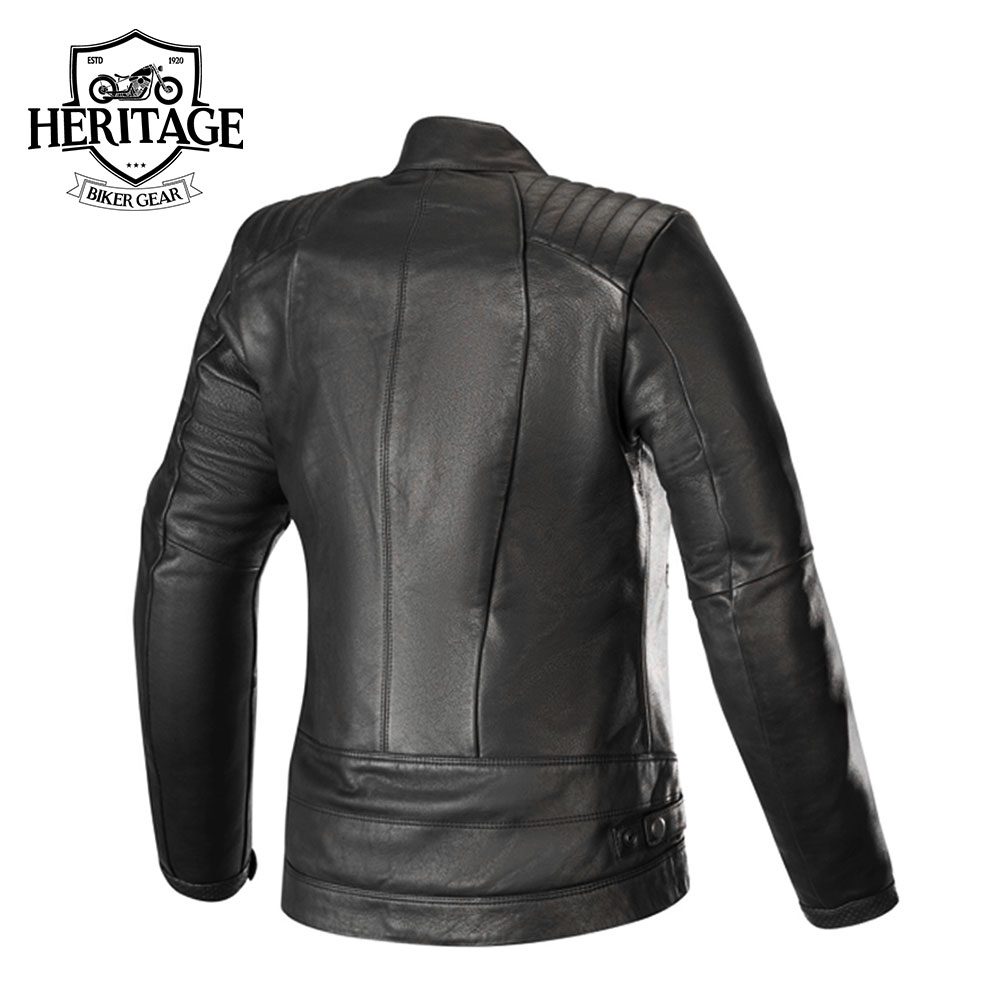 Black Gal Adjustable Women’s Leather Jacket