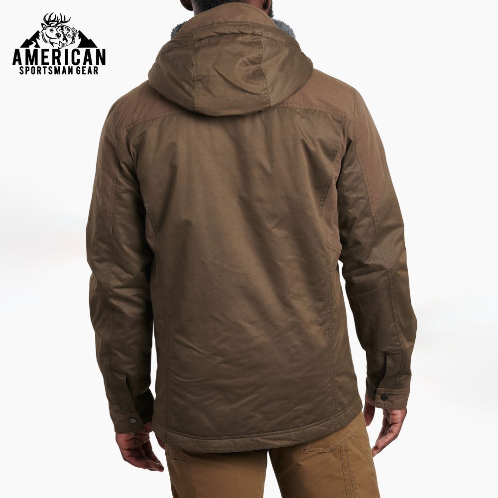 Fleece Lined Kollusion Jacket Men's Turkish Coffee