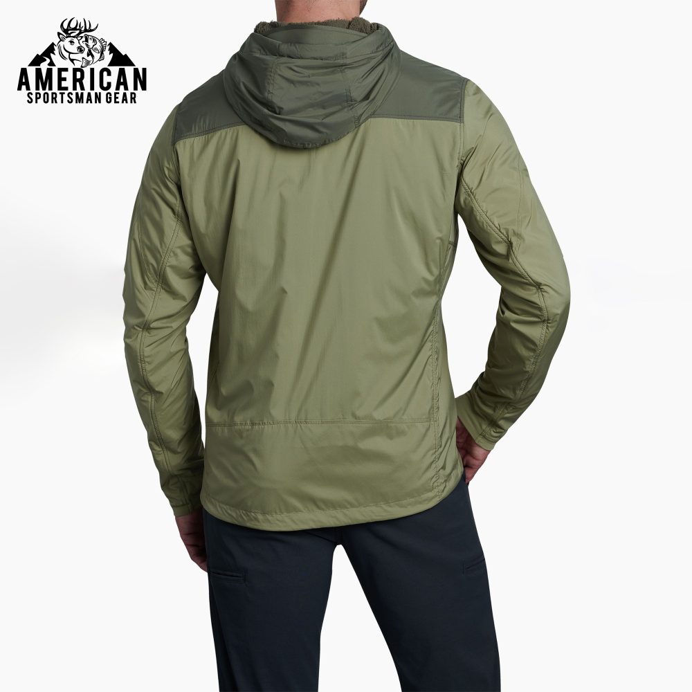 Insulated Hoodie Men's Spanish Moss Hiking Jacket