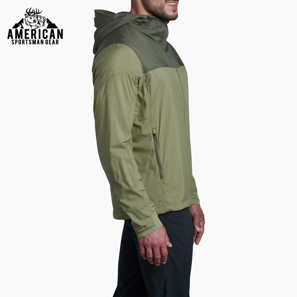 Insulated Hoodie Men's Spanish Moss Hiking Jacket