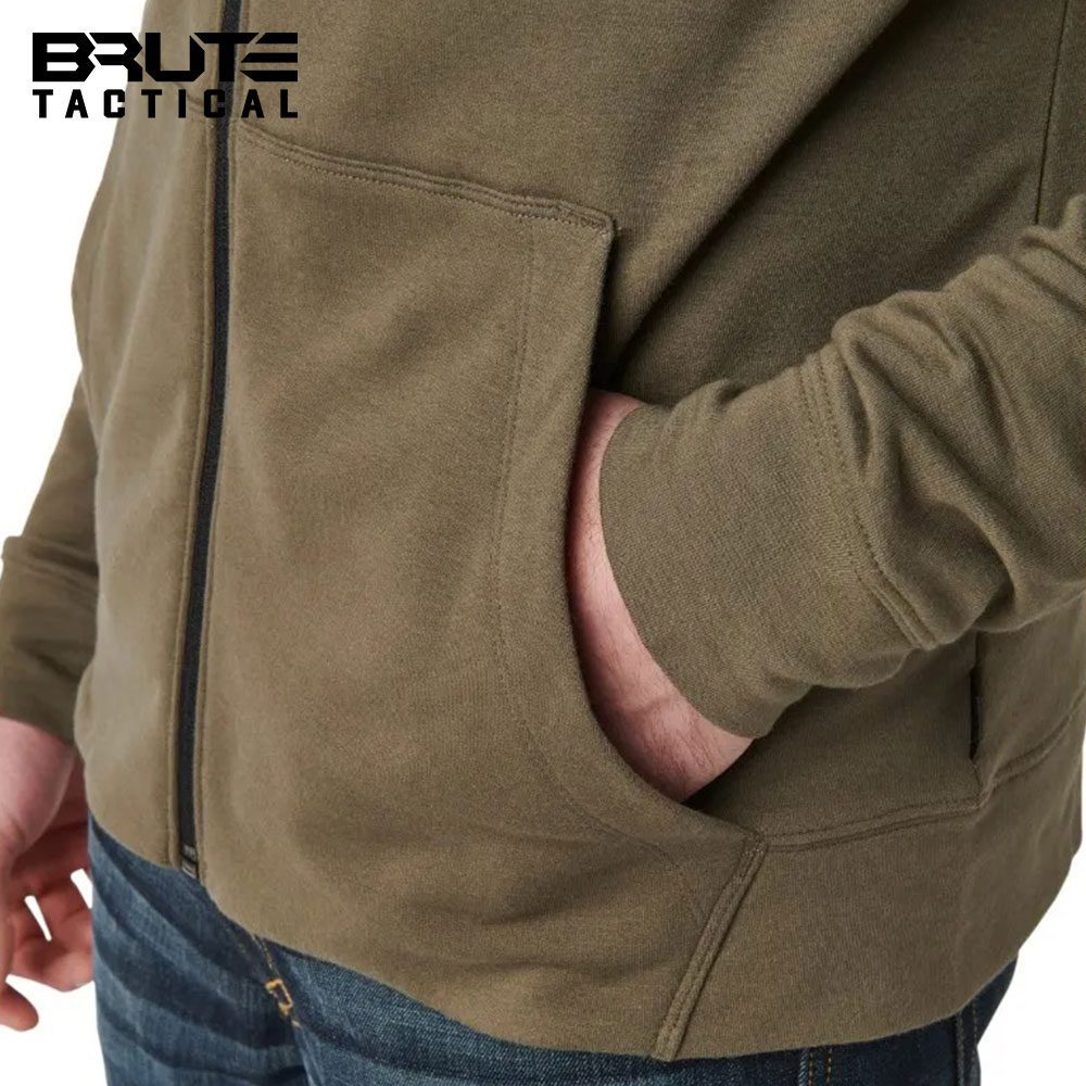 Outdoor Tactical Full-Zip Hoodie