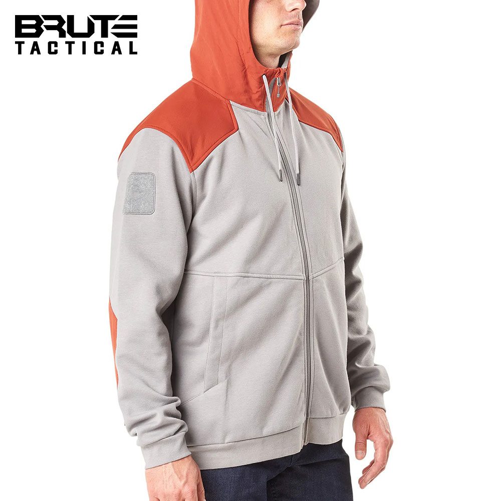 Armory Zipper Hodie With Cotton-rich Body