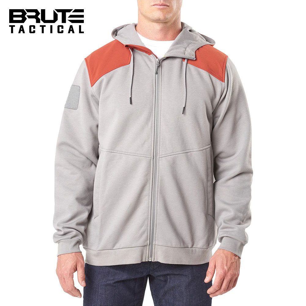 Armoury Zipper Hoodie With Cotton-rich Body