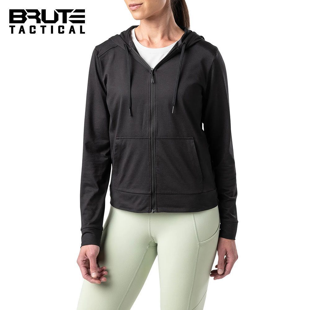 Bruta Tactical® Jogging Full Zip Comfort Hoodie