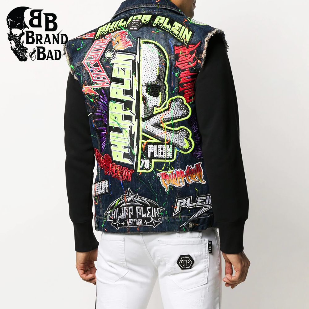 BB Rock denim gilet For Men’s