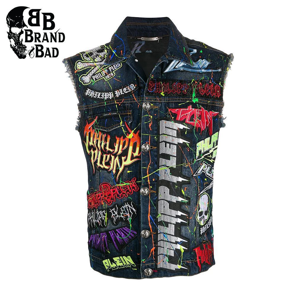 BB Rock denim gilet For Men’s