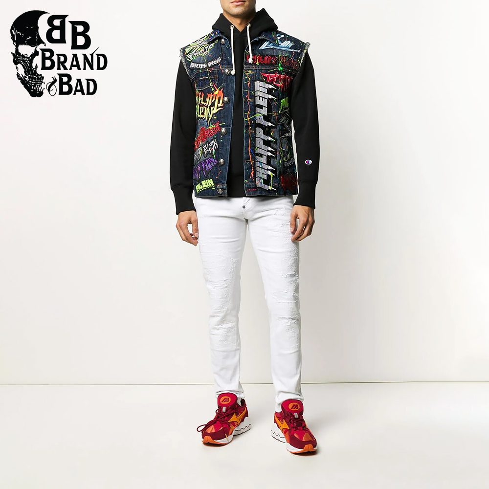 BB Rock denim gilet For Men’s