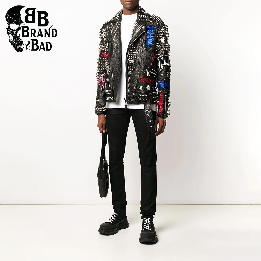 BB Rock biker jacket For Men’s