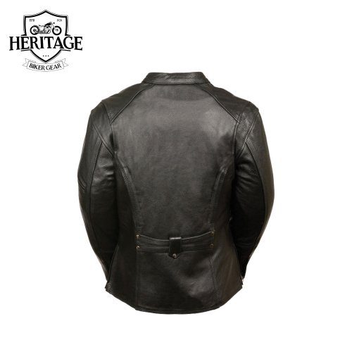 Heritage Leather Women's Vented Leather Jacket