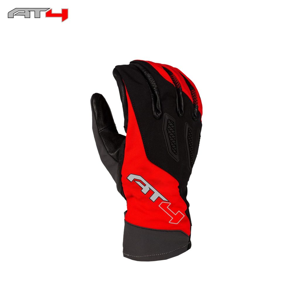 High-Risk Red Off-Road Gloves Spool Textile Gloves