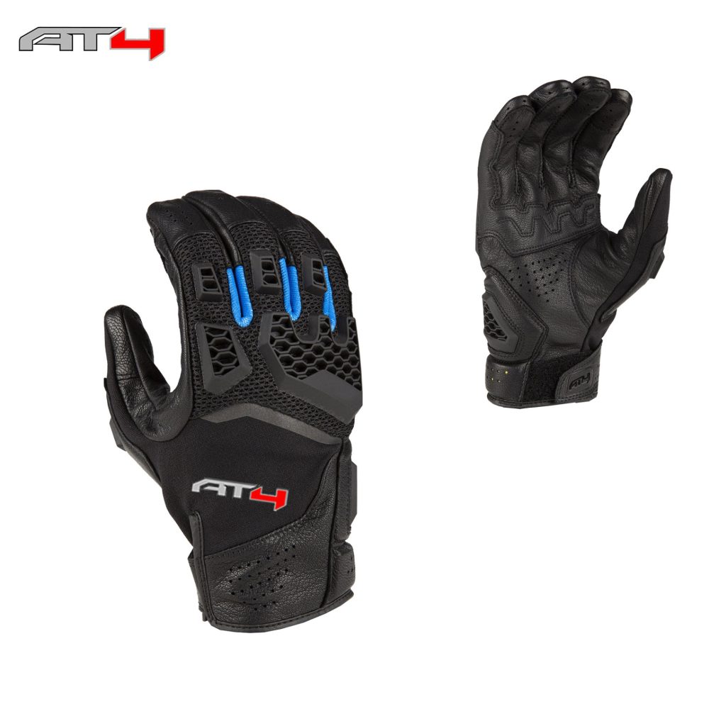 High Blue Off-Road Gloves Spool Textile Gloves