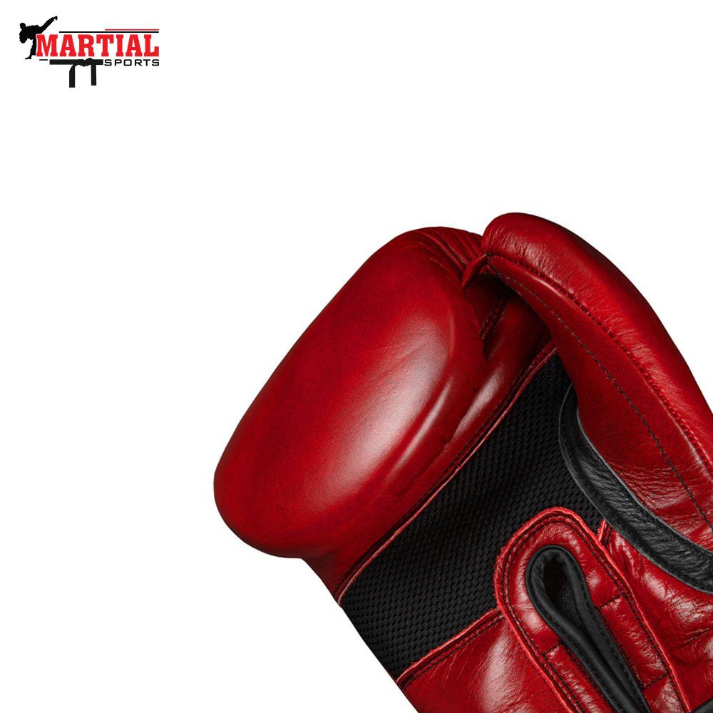 The Best High Quality Premium Boxing Blood Red Leather