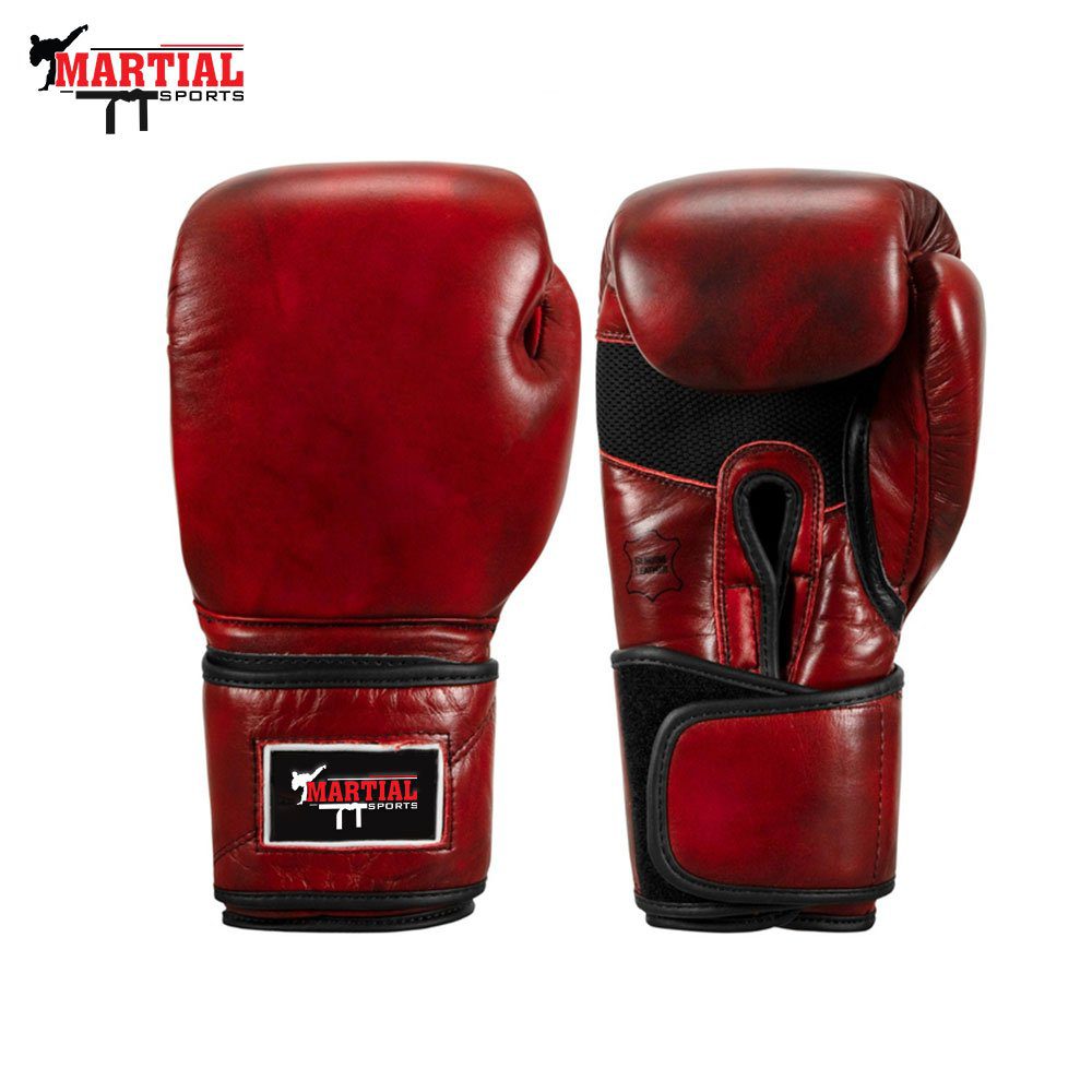 The Best High Quality Premium  Boxing Blood Red Leather