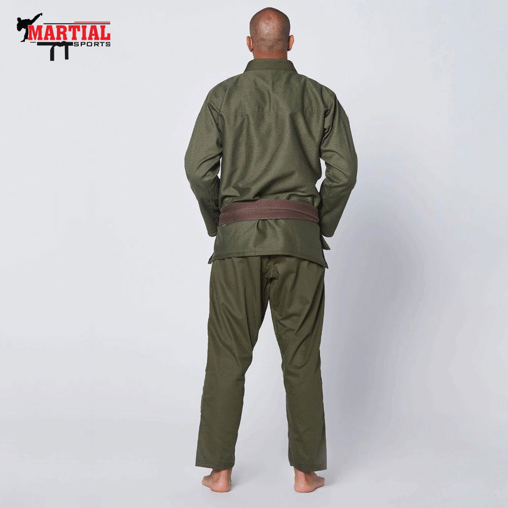 Military Green Brazilian Core Jiu Jitsu BJJ Gi