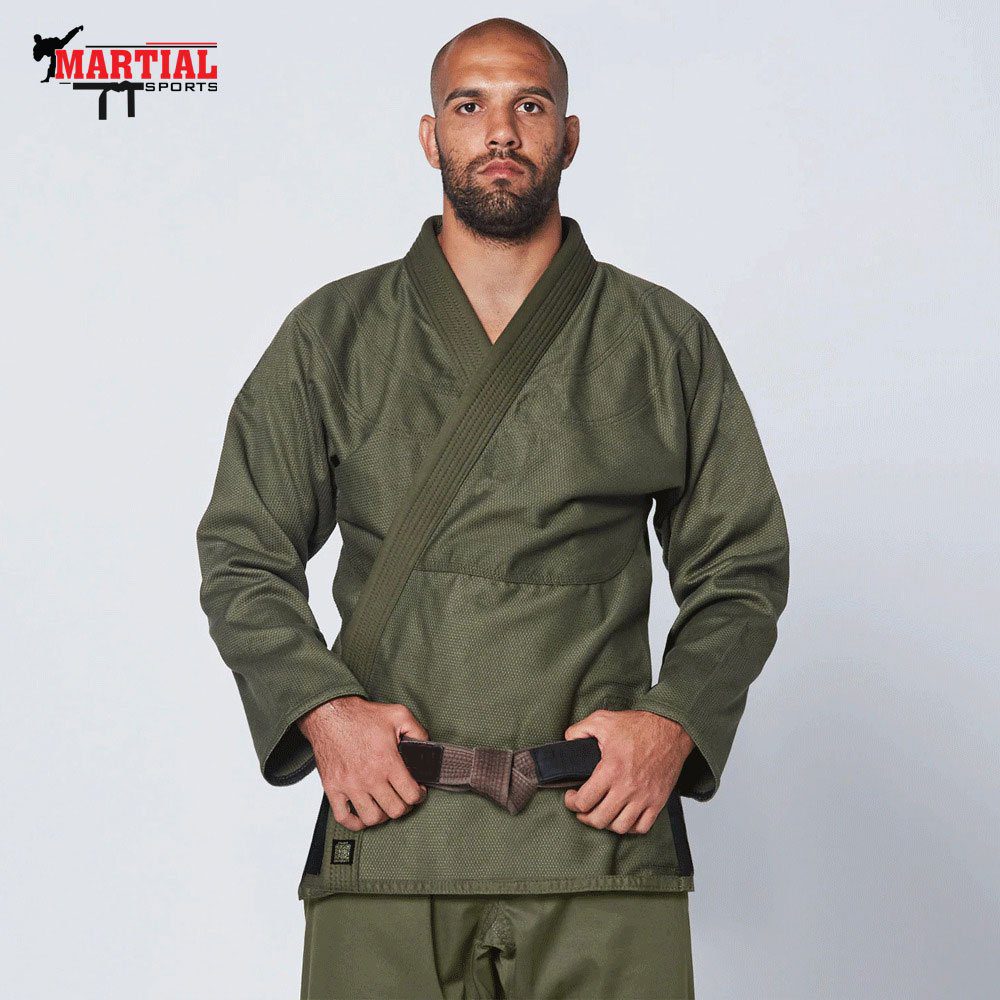 Military Green Brazilian Core Jiu Jitsu BJJ Gi