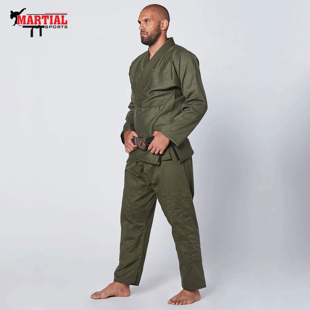 Military Green Brazilian Core Jiu Jitsu BJJ Gi