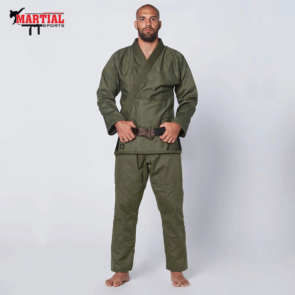 Military Green Brazilian Core Jiu Jitsu BJJ Gi