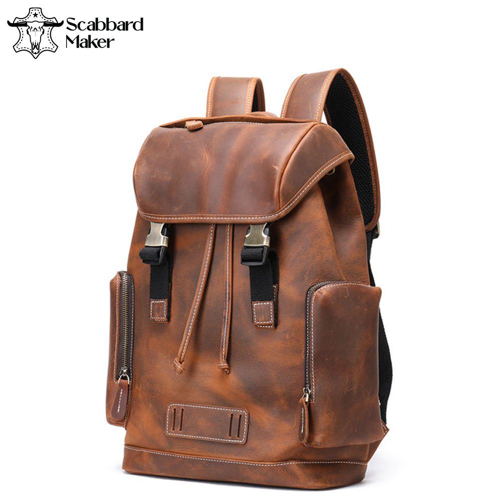 The Rucks Genuine Leather Backpack