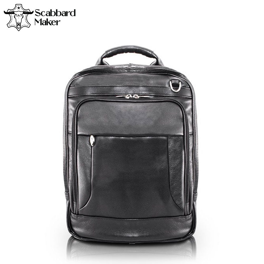 The Lincoln Park Genuine Leather Backpack