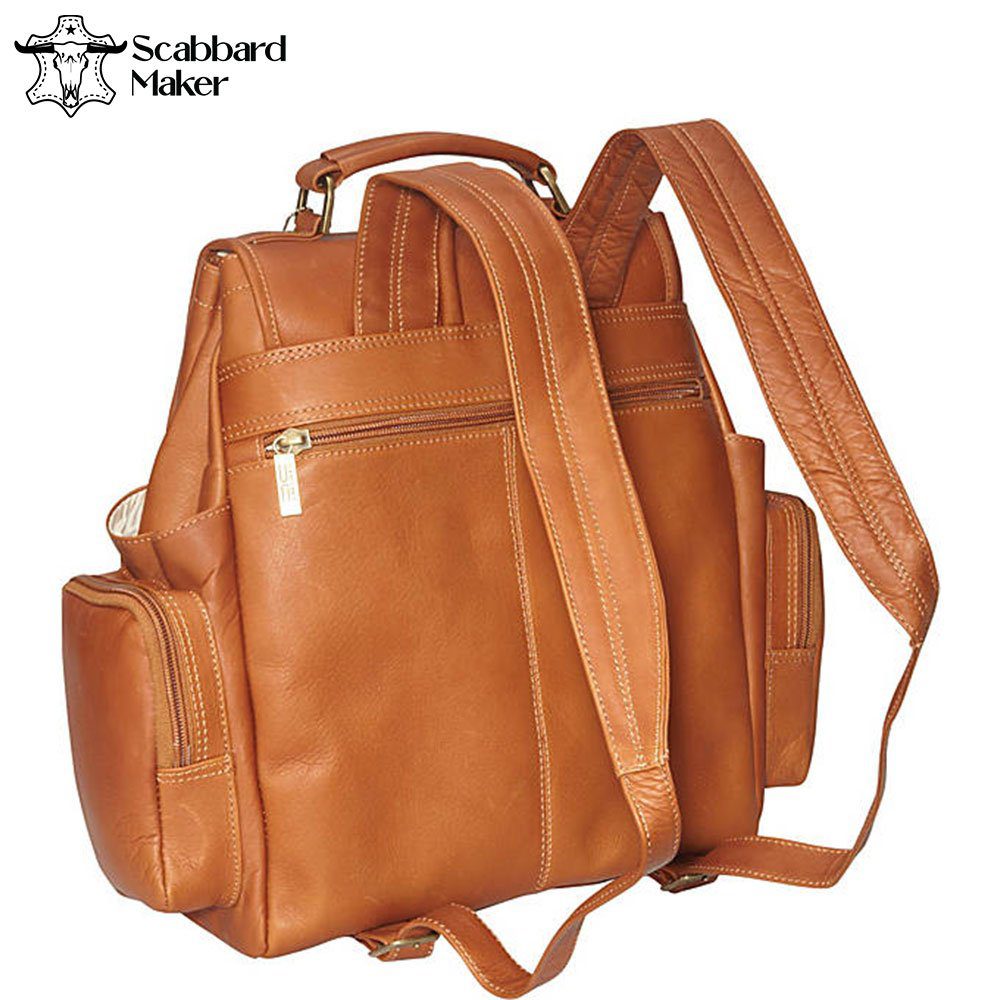 The Sierra Genuine Leather Backpack